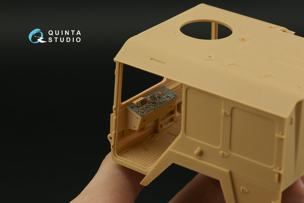 Quinta Studio QD35098 MAN mil gl family 3D-Printed &amp;amp; coloured Interior on decal paper (Hobby Boss) 1/35 – zdjęcie 11