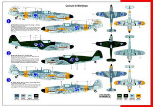 AZ Model AZ7434 Messerschmitt Bf 109G-6 Over Finland 1/72 – zdjęcie 2