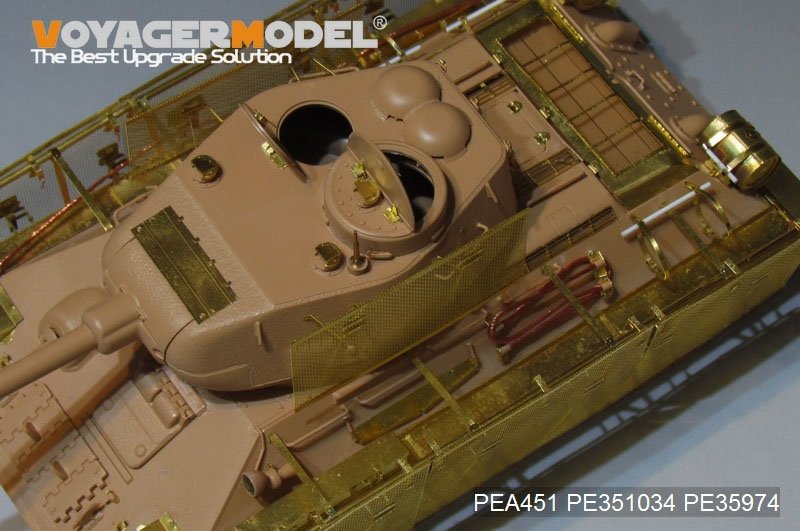 Voyager Model PEA451 WWII Russian T-34/85 &amp;quot;Thoma shields&amp;quot; wire mesh schürzen (GP) 1/35 – zdjęcie 6