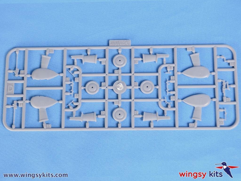 Wingsy Kits D5-03 IJN Type 96 carrier-based fighter II A5M2b “Claude” (early) 1/48 – zdjęcie 6