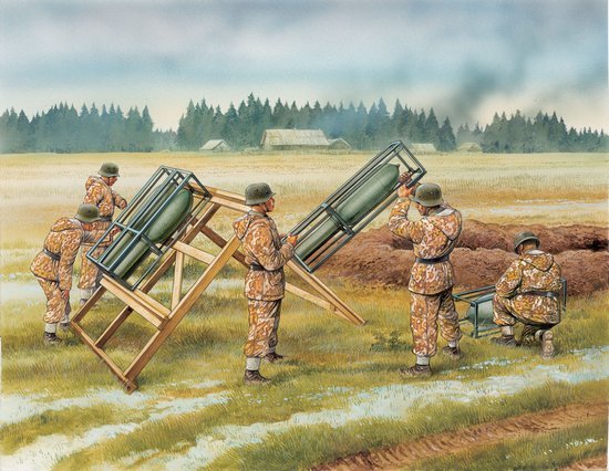 Dragon 6509 GERMAN ROCET LAUCHER W/CREW 1/35 – zdjęcie 2