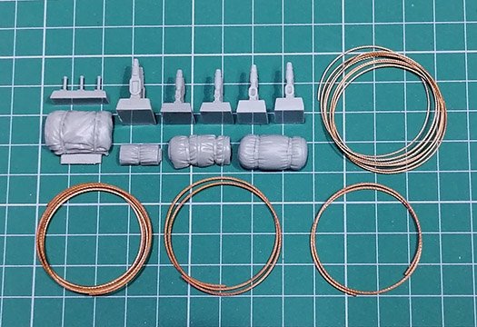 Eureka XXL ER-3567 Towing cable for M88A1 ARV (AFV Club) 1/35 – zdjęcie 4