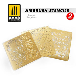 Ammo of Mig 8049 Airbrush Stencil 2 maski do malowania – zdjęcie 2