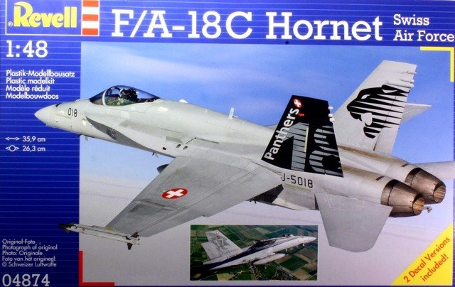 Revell 04874 F/A-18C Hornet Swiss A.F. 1/48