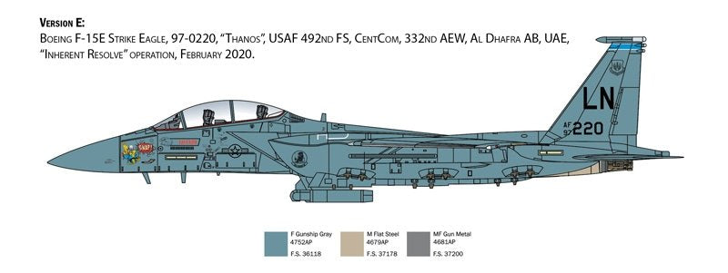 Italeri 2803 F-15E Strike Eagle 1/48 – zdjęcie 7