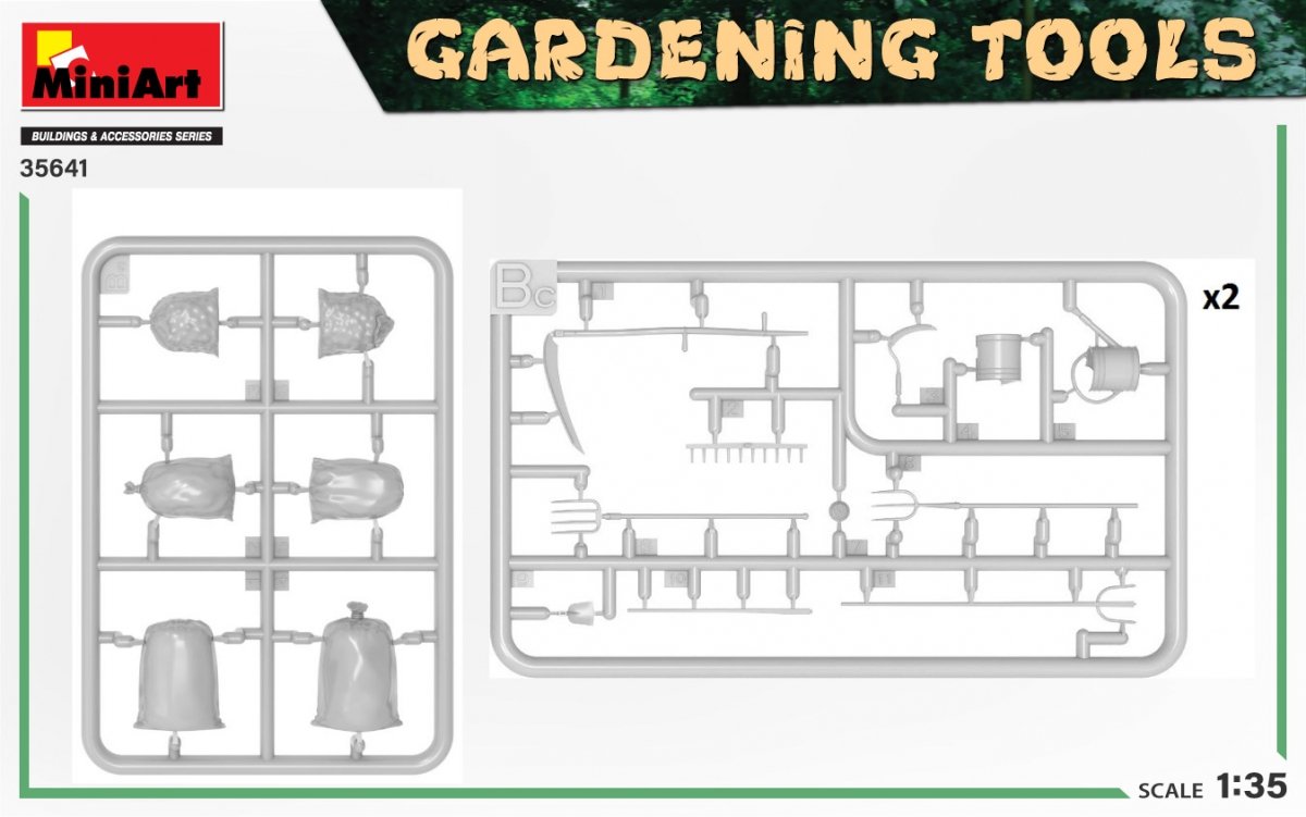 MiniArt 35641 GARDENING TOOLS 1/35 – zdjęcie 6