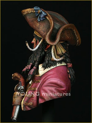Young Miniatures YH1823 BLACK BEARD 1718 Queen Anne&amp;#39;s Revenge 1/10 – zdjęcie 4