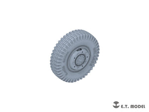E.T. Model P35-101 WWII German Sd.Kfz.234 Small Diameter Weighted Wheels Type.1 1/35 – zdjęcie 4