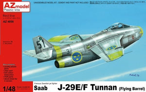 AZmodel AZ4866 Saab J-29E/F Tunnan 1/48
