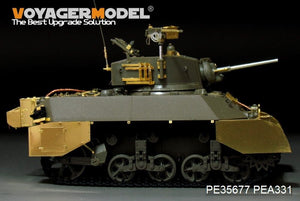 Voyager Model PEA331 WWII US M3A3 Stuart Fenders/Side skirts (FOR AFV CLUB KIT) 1/35 – zdjęcie 2