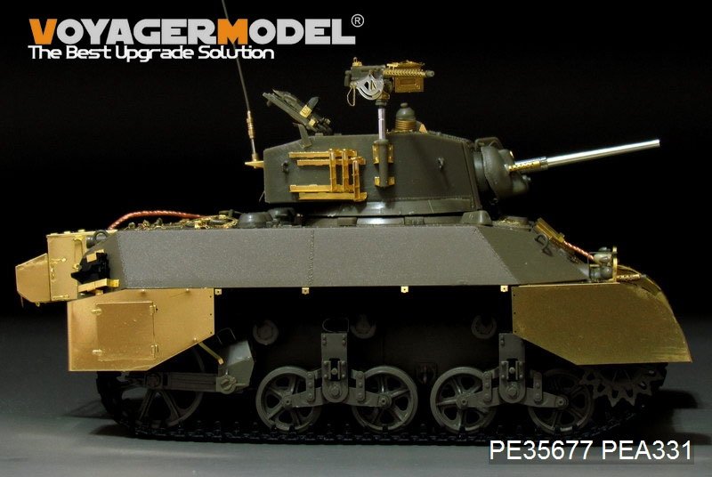 Voyager Model PEA331 WWII US M3A3 Stuart Fenders/Side skirts (FOR AFV CLUB KIT) 1/35 – zdjęcie 2