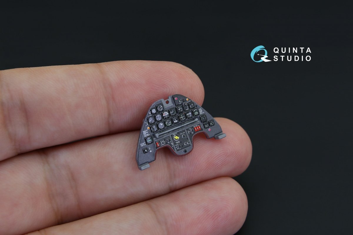 Quinta Studio QD32065 A-1H Skyraider 3D-Printed &amp;amp; coloured Interior on decal paper (for ZM SWS kit) 1/32 – zdjęcie 8