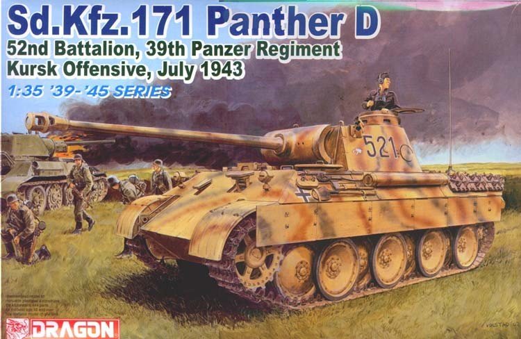 Dragon 6164 Sd.Kfz. 171 PANTHER Ausf. D 1/35