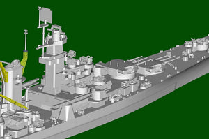 Trumpeter 06740 USS Hawaii CB-3 1/700 – zdjęcie 8