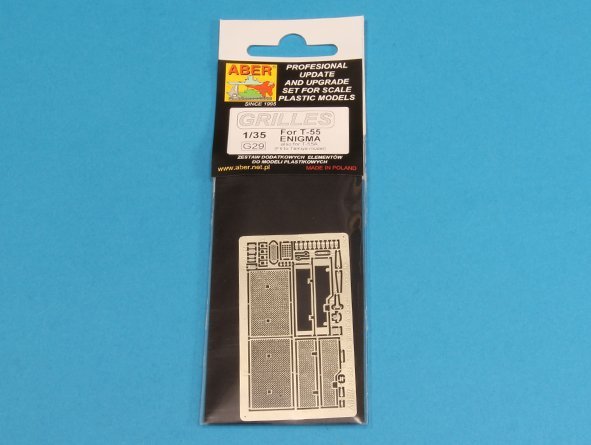 Aber 35G29 Grilles for Russian Tank T-55A also for T-55 ENIGMA 1/35 – image 7