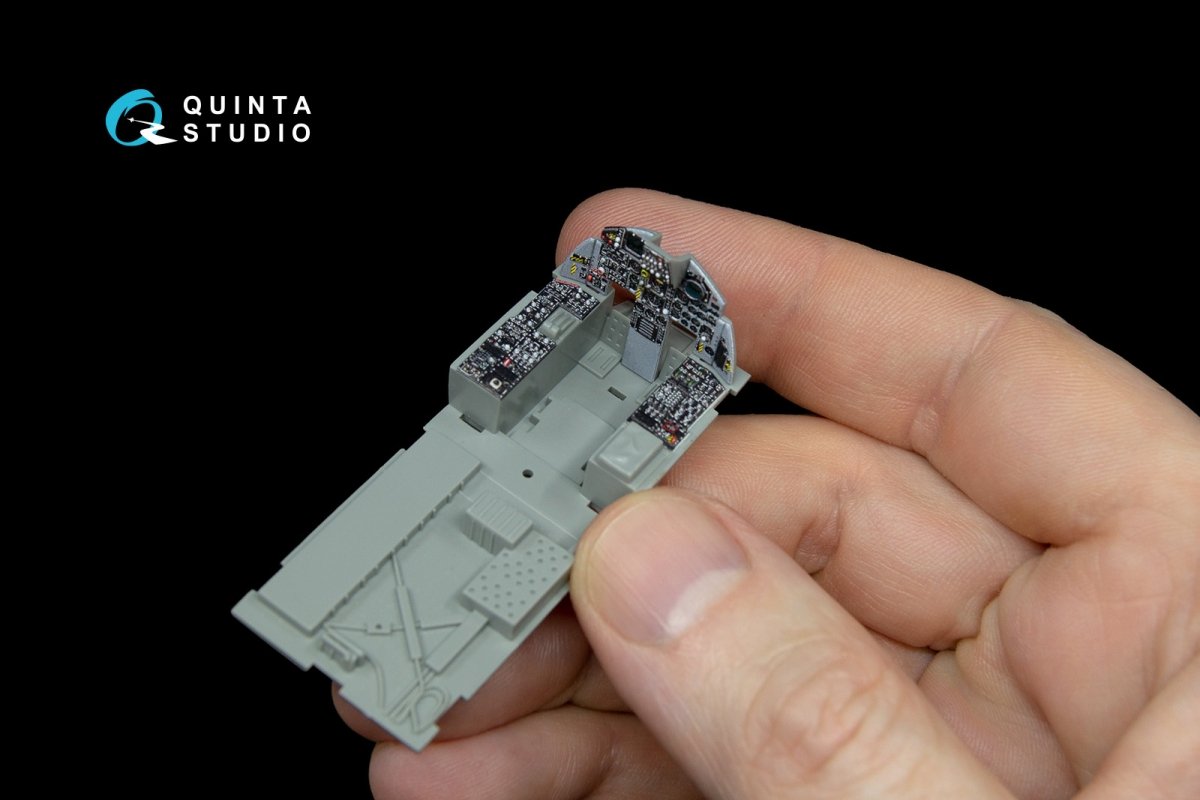 Quinta Studio QD48038 F-15A 3D-Printed &amp;amp; coloured Interior on decal paper (for GWH kit) 1/48 – zdjęcie 4
