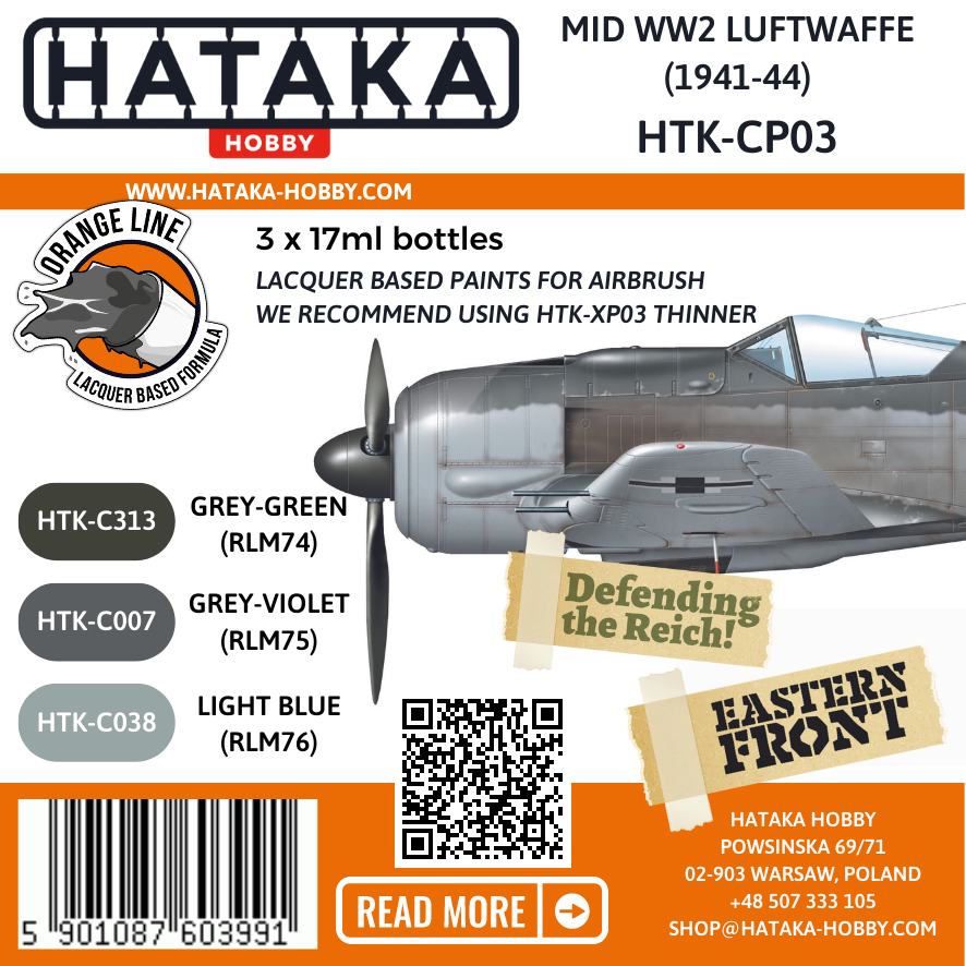 Hataka Hobby HTK-CP03 Mid WW2 Luftwaffe (1941-44) – Bild 2