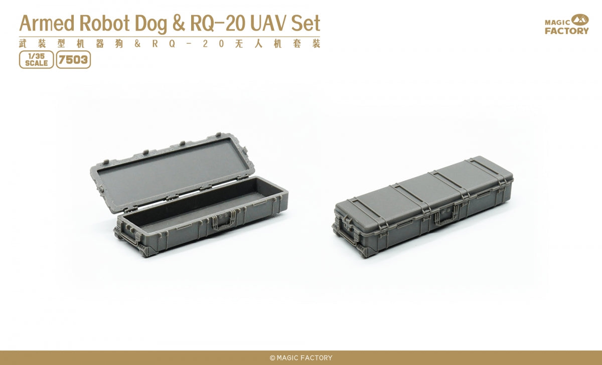 Magic Factory 7503 Armed Robot Dog RQ-20 UAV Set 1/48 – zdjęcie 4