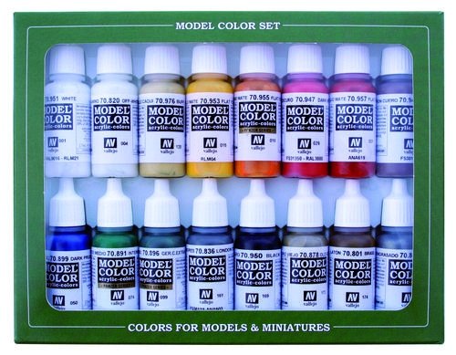Vallejo 70149 Model Colors Set: Napoleonics French &amp;amp; British 1789-1815 16 x 17ml