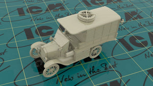 ICM 35665 Model T 1917 Ambulance (early), WWI AAFS Car 1/35 – image 2