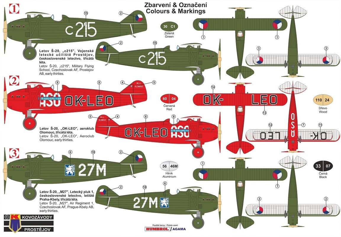 Kovozavody Prostejov KPM0195 Letov Š-20 1/72 – image 2