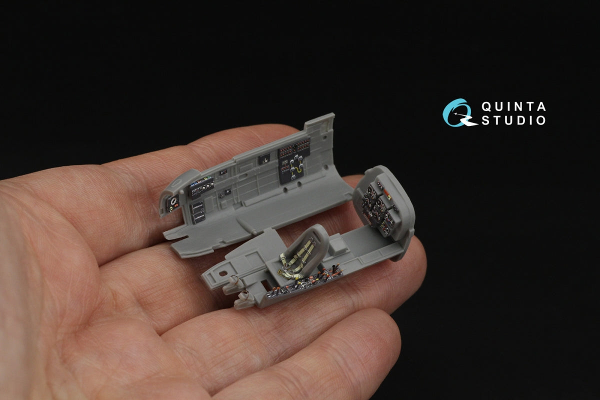 Quinta Studio QD72218 Ju 88A-4 3D-Printed &amp;amp; coloured Interior on decal paper (Hasegawa) 1/72 – zdjęcie 11