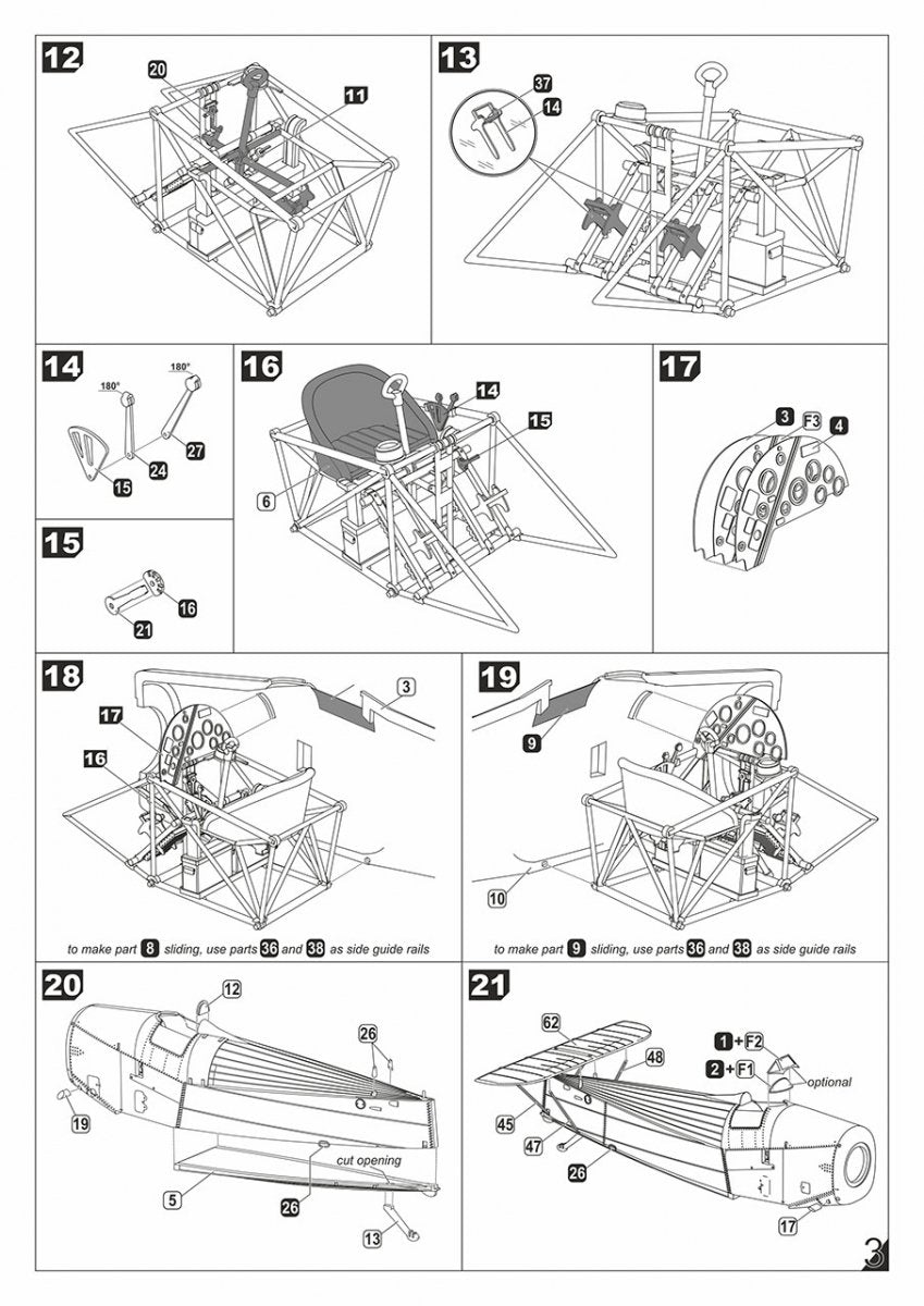 Armory Models 48001 Fairey Flycatcher British interwar FAA Fighter, early version, w/ Jaguar-III engine 1/48 – zdjęcie 18