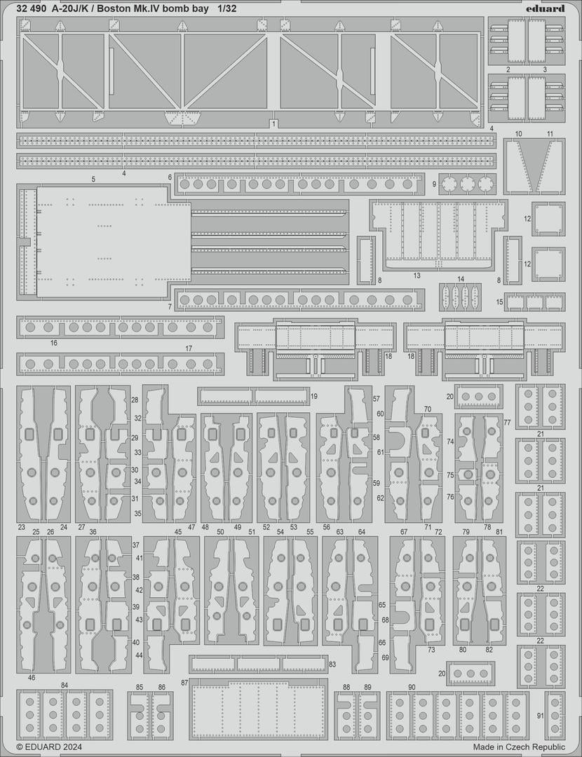 Eduard BIG33161 A-20J/ K HONG KONG MODELS 1/32 – image 2