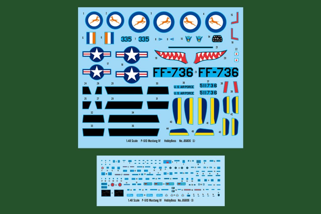 Hobby Boss 85806 P-51D Mustang IV 1/48 – image 3