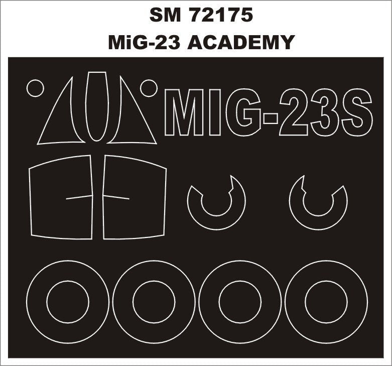 Montex SM72175 MiG-23 ACADEMY