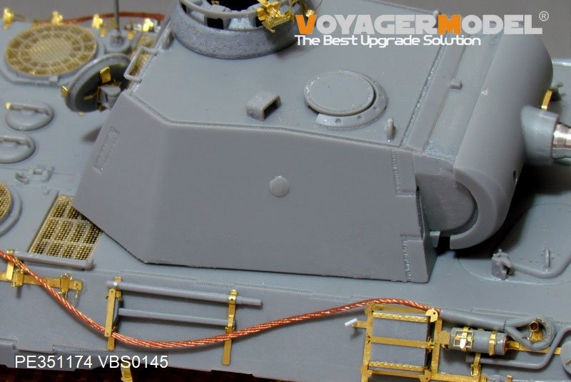 Voyager Model PE351174 WWII German Panther A early ver. Basic（For MENG TS-046）1/35 – zdjęcie 5
