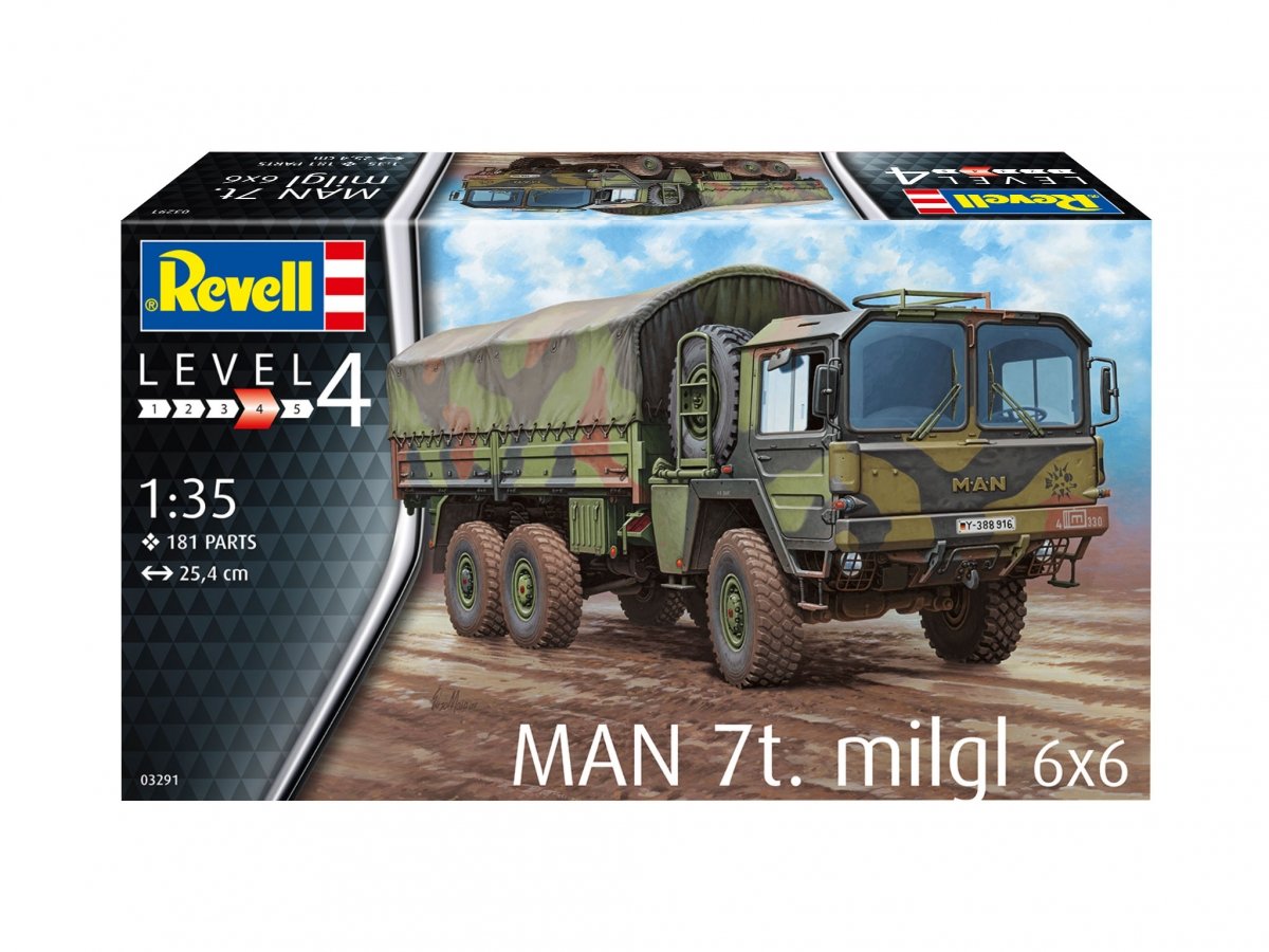 Revell 03291 MAN 7t. milgl 6x6 1/35