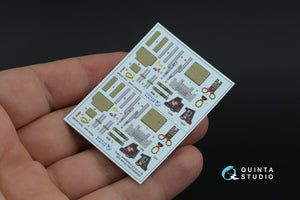 Quinta Studio QR+48094 GRU-7A late, 2 ejection seats for F-14 A/F-14B (Hasegawa, GWH) 1/48 – zdjęcie 2