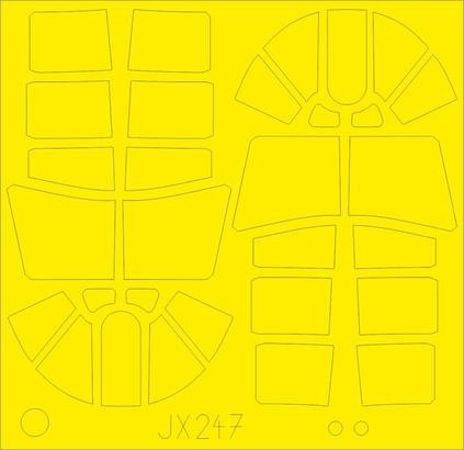 Eduard JX247 P-40N TFace 1/32 TRUMPETER