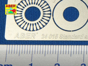 Aber 24015 Standard slotted discs brakes dia. 14mm 1/24 – image 3
