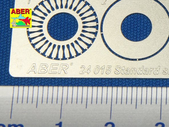 Aber 24015 Standard slotted discs brakes dia. 14mm 1/24 – image 3