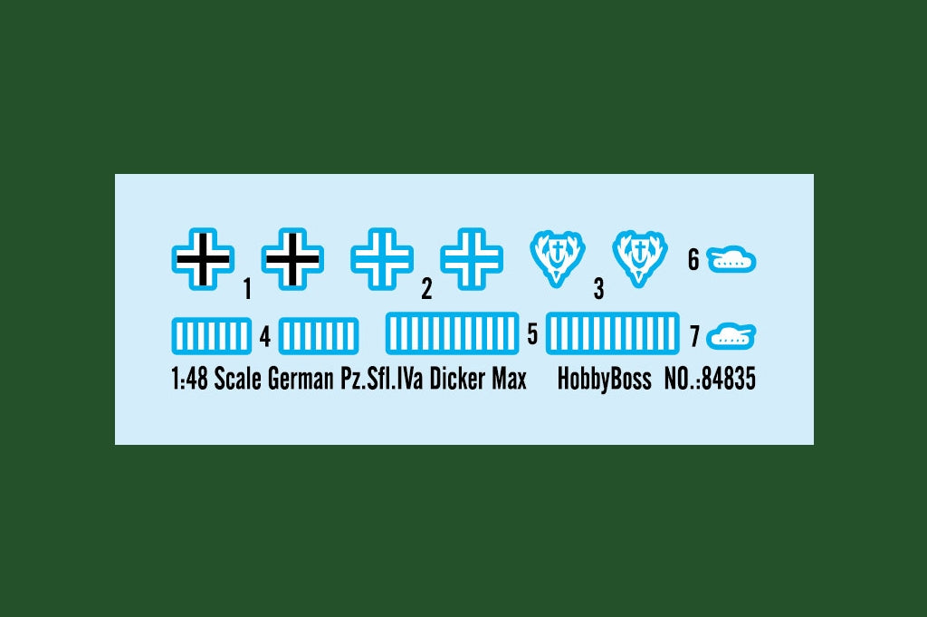 Hobby Boss 84835 German Pz.Sfl.Iva Dicker Max 1/48 – image 3