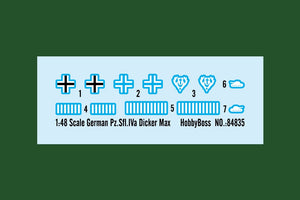 Hobby Boss 84835 German Pz.Sfl.Iva Dicker Max 1/48 – image 3