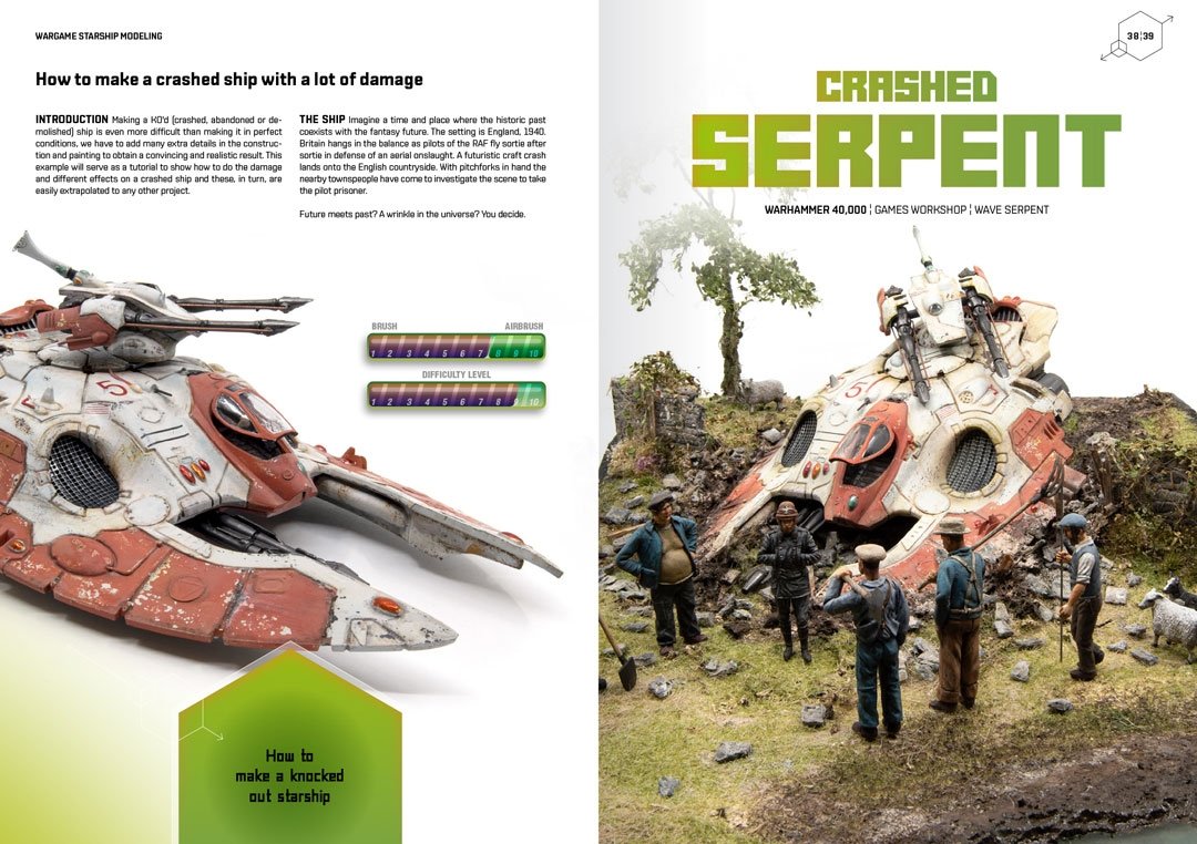 AK Interactive AK592 AK LEARNING WARGAMES SERIES 2: STARSHIP TECHNIQUES – ADVANCED (ENGLISH) – zdjęcie 7