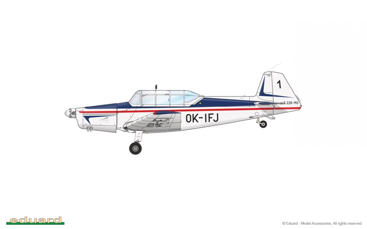 Eduard 82182 Z-226MS Trenér 1/48 – zdjęcie 16