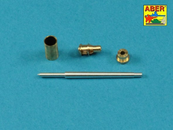 Aber 72L-65 German StuK.40 L/48 7.5 cm Bartel with middle model muzzle brake for StuG. III Ausf.G late &amp;amp; StuG. IV - early (1/72)