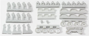Pontos 37025FB IJN Musashi 1944 Detail up set Advanced Coal Black deck 1/350 – immagine 9