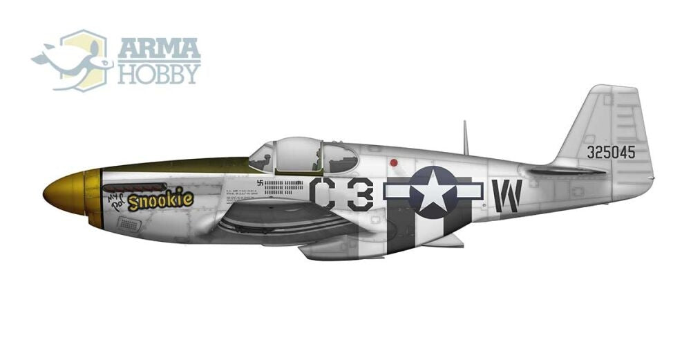 Arma Hobby 70067 P-51 B/C Mustang 1/72 – zdjęcie 4