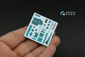 Quinta Studio QDS-48447 MiG-21UM 3D-Printed coloured Interior on decal paper (Trumpeter) (Small version) 1/48 – zdjęcie 7