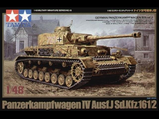 Tamiya 32518 German Pzkw IV J Sd.Kfz.161/2 1/48