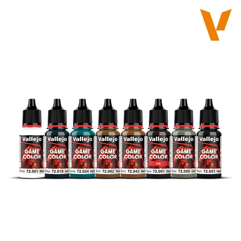 Vallejo 72193 Game Color Set Non Metallic Metal 8x18ml – zdjęcie 2