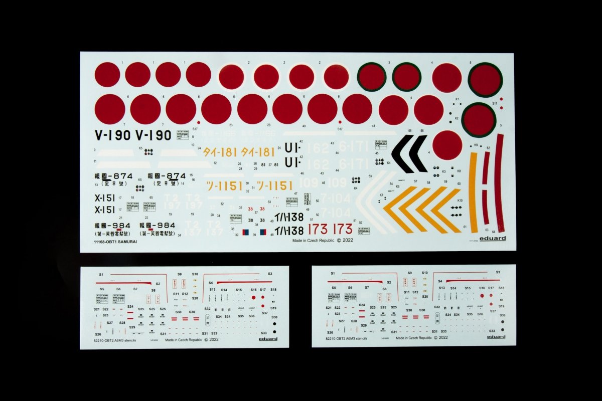 Eduard 11168 SAMURAI DUAL COMBO Limited edition 1/48 – zdjęcie 4
