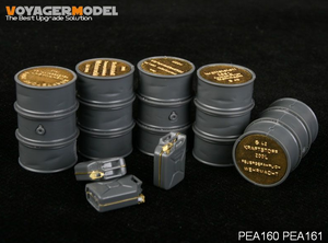 Voyager Model PEA160 WWII German 200L Fuel Drum Covers 1/35 – zdjęcie 2