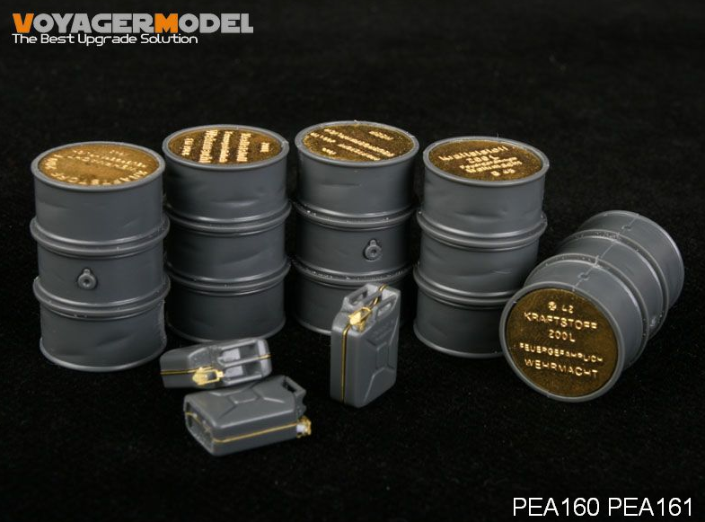 Voyager Model PEA160 WWII German 200L Fuel Drum Covers 1/35 – zdjęcie 2