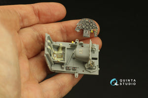 Quinta Studio QD32191 Bf 109G-14 3D-Printed colored Interior on decal paper (Zoukei Mura SWS) 1/32 – image 10